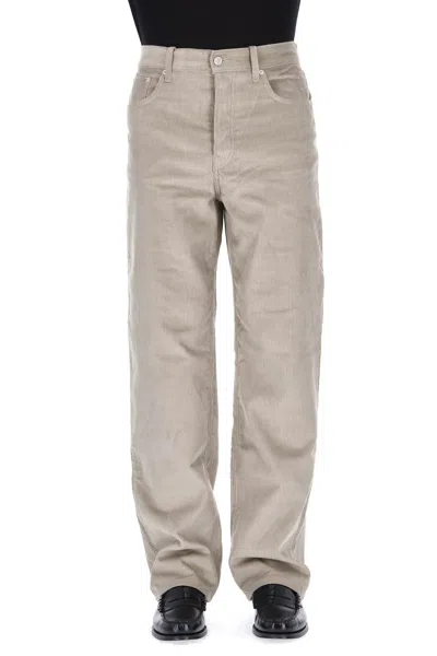 Haikure Logan Model 5-pocket Corduroy Pants In Neutral