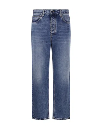Haikure Logan Worker Jeans In Blue