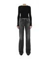 Haikure Logo Jeans In Black