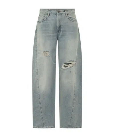 Haikure Logo Jeans In Blue
