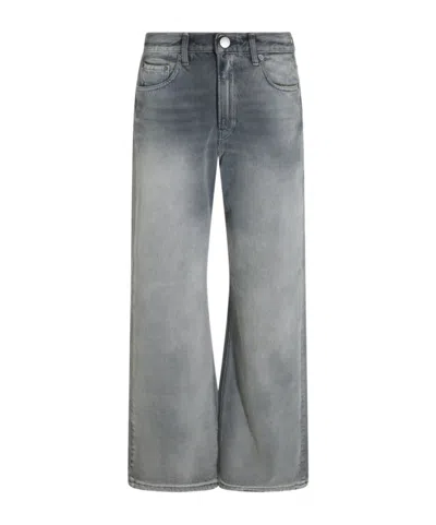 Haikure Logo Jeans In Gray