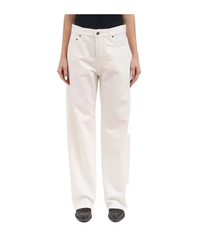 Haikure Logo Jeans In White