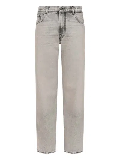 HAIKURE LOGO-PATCH JEANS