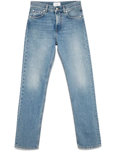 Haikure Logo-patch Jeans In Blue