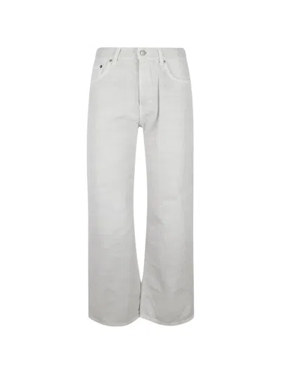 Haikure Logo-patch Jeans In Gray