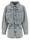 Haikure Elle Authentic Lax Puffer Jackets Light Blue In Multi