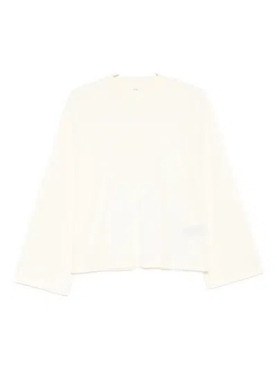 Haikure Long-sleeve Top In White