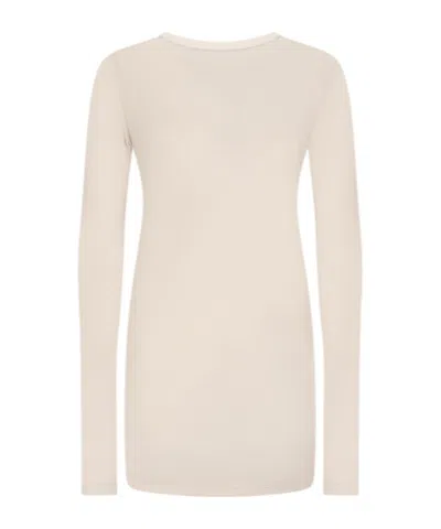 Haikure Long-sleeved T-shirt In Brown