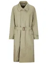 Haikure Long Trench Coat