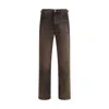 Haikure Loose Jeans In Brown