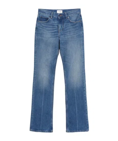 Haikure Low Waist Denim, Straight Leg In Blue