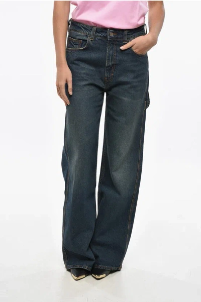 Haikure Low Waist Wide Leg Winona Jeans 27cm In Blue