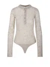 Haikure Lucy Sweater Bodysuit Style Ribbed Neckline