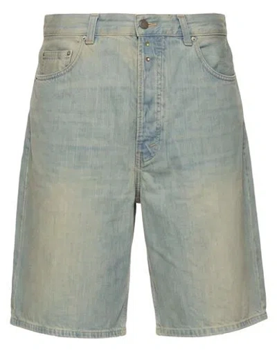 Haikure Man Denim Shorts Blue Size 30 Cotton, Viscose, Polyester