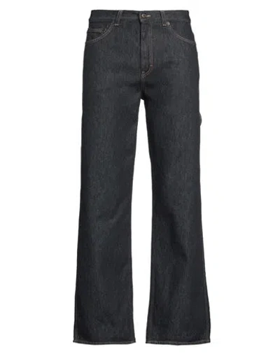 Haikure Man Jeans Blue Size 32 Cotton, Recycled Cotton In Black