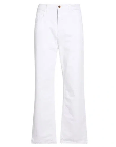Haikure Man Jeans White Size 33 Cotton