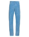 Haikure Man Pants Azure Size 30 Cotton In Blue