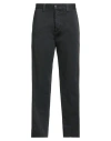 Haikure Man Pants Black Size 34 Cotton