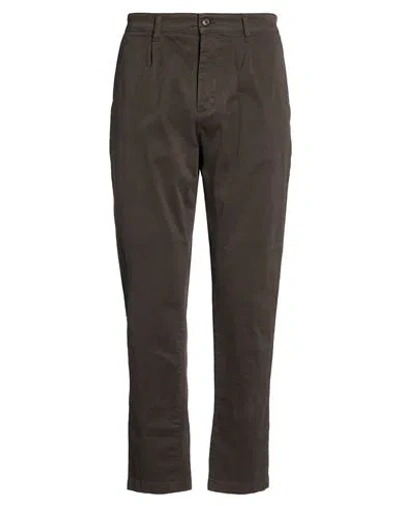 Haikure Man Pants Chocolate Brown Size 31 Cotton, Elastane