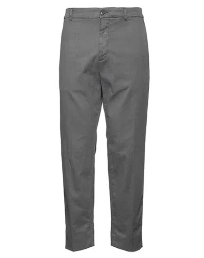 Haikure Man Pants Navy Size 31 Cotton, Polyester, Elastane In Navy Blue