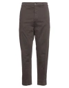 Haikure Man Pants Dark Brown Size 30 Cotton, Elastane
