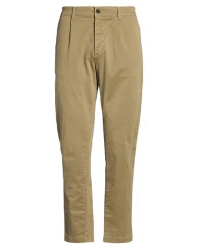 Haikure Man Pants Khaki Size 35 Cotton, Elastane In Brown