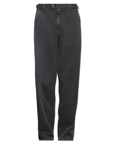Haikure Man Pants Lead Size 33 Cotton In Navy Blue