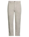 Haikure Man Pants Light Grey Size 34 Cotton, Elastane In Gray