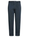 Haikure Man Pants Midnight Blue Size 34 Cotton
