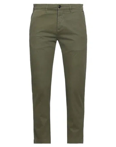 HAIKURE HAIKURE MAN PANTS MILITARY GREEN SIZE 31 COTTON, ELASTANE