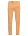 Haikure Man Pants Mustard Size 33 Cotton, Elastane In Yellow