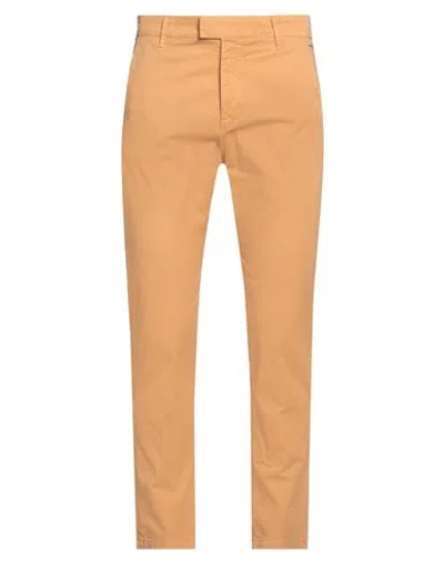 Haikure Man Pants Mustard Size 33 Cotton, Elastane In Yellow