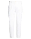 Haikure Man Pants Off White Size 30 Cotton, Elastane