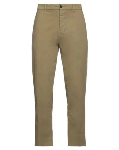 HAIKURE HAIKURE MAN PANTS SAGE GREEN SIZE 32 COTTON, ELASTANE