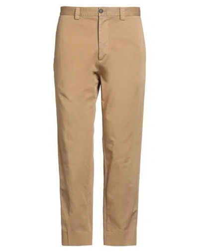 Haikure Man Pants Sand Size 34 Cotton