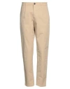 Haikure Man Pants Sand Size 35 Cotton, Elastane In Beige