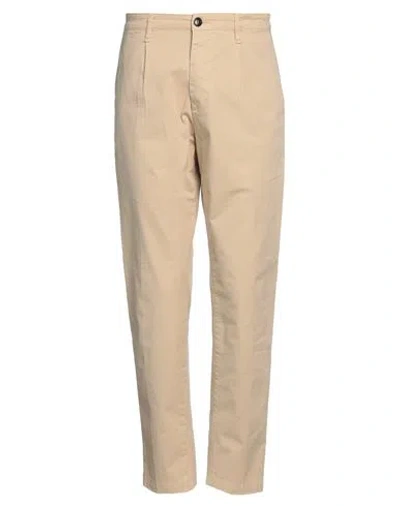 Haikure Man Pants Sand Size 35 Cotton, Elastane In Beige