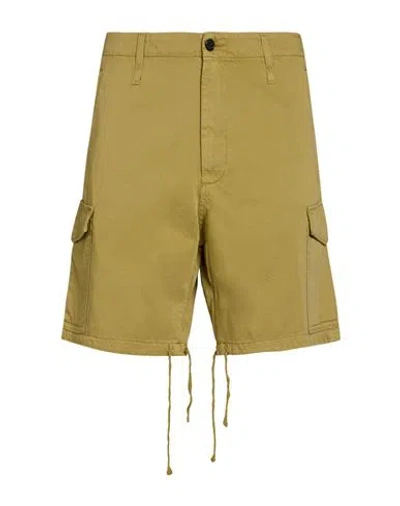 Haikure Man Shorts & Bermuda Shorts Khaki Size 36 Cotton In Multi