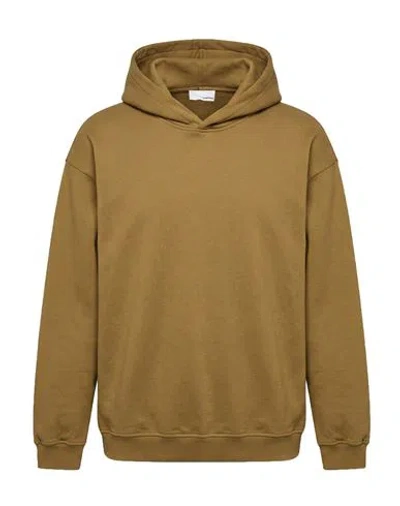 Haikure Man Sweatshirt Military Green Size S Cotton In Brown
