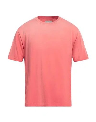 Haikure Man T-shirt Coral Size Xl Cotton In Red