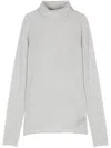 Haikure Mélange-effect Sweater In Grey