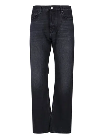 Haikure Men's 100% Cotton Jeans In Black