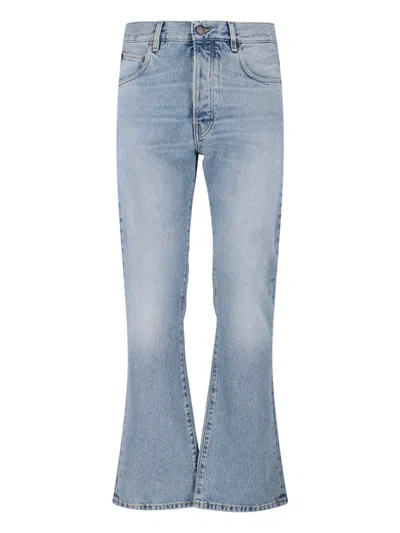 Haikure Men's Flared Jeans In Blue