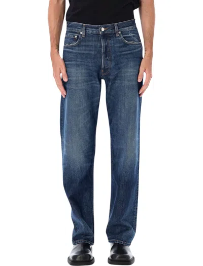 Haikure Men's Straight-leg Jeans In Blu
