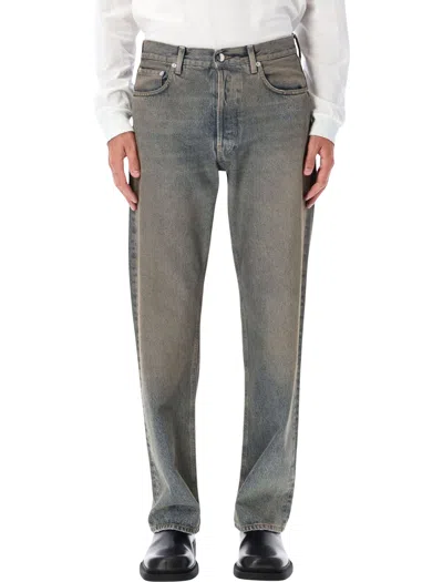 Haikure Men's Straight-leg Jeans In Ziggy Blue
