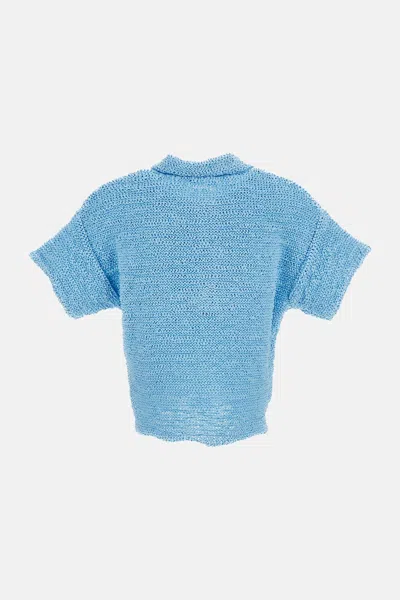 Haikure Merle Polo Shirt In Blue