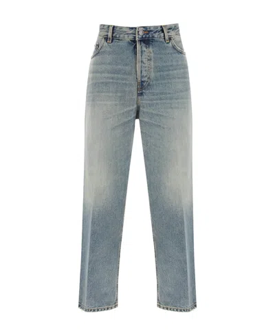 Haikure Mid-rise Wide-leg Jeans In Gray