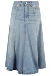 Haikure Mid Serenity Ionic Blue Skirt