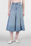 Haikure Mid Serenity Ionic Blue Skirt