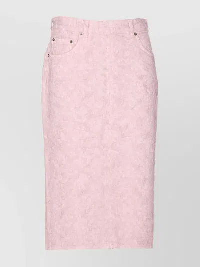 HAIKURE MIDI SKIRT WITH POCKETS AND SLIT
